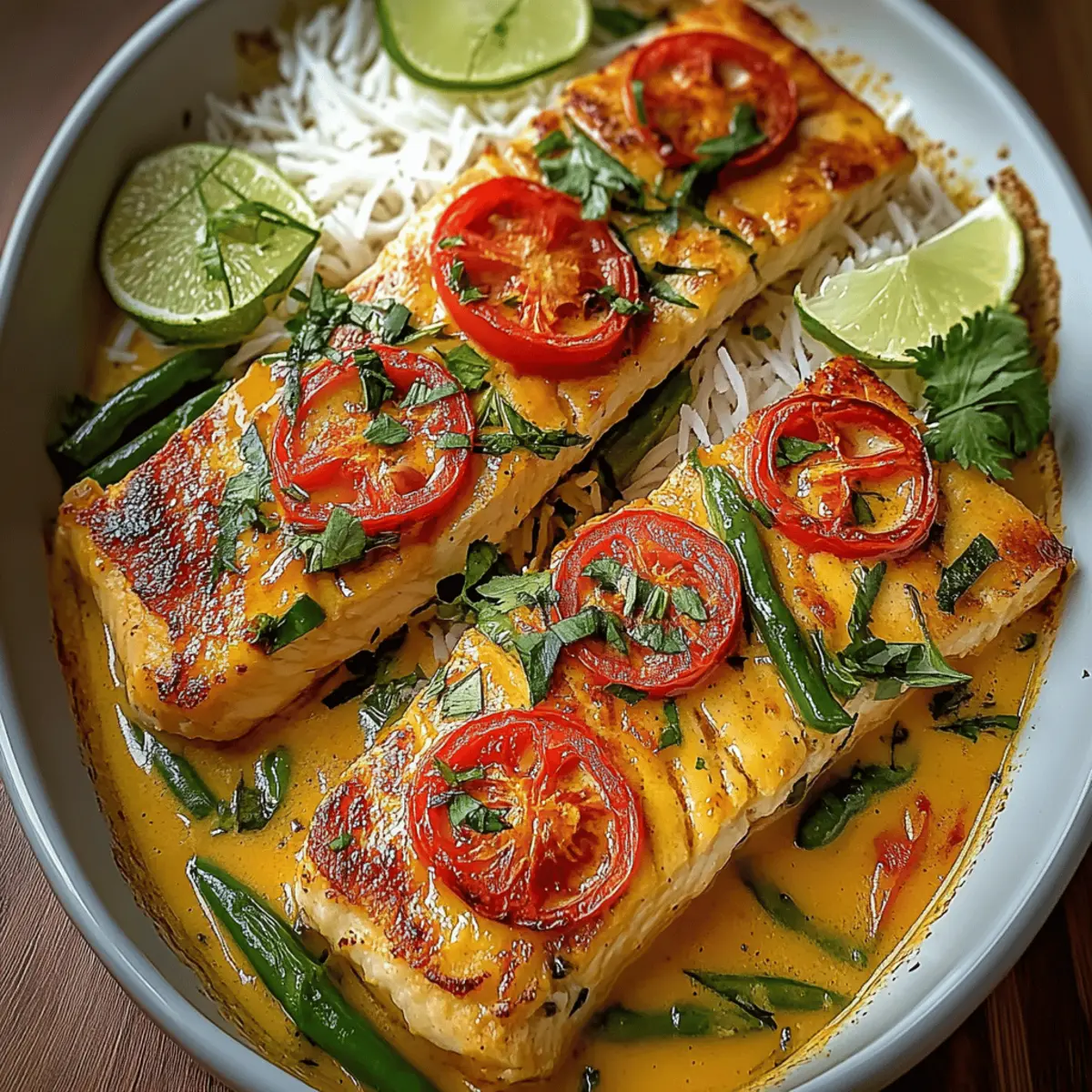 Coconut Curry Salmon