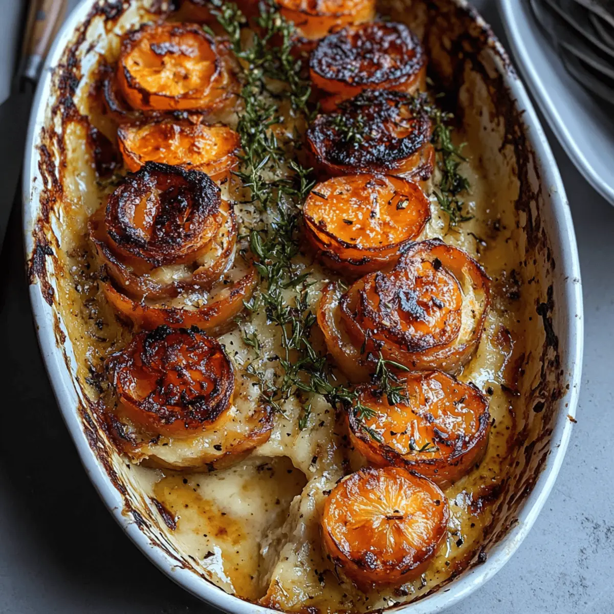 Cheesy Root Vegetable Gratin