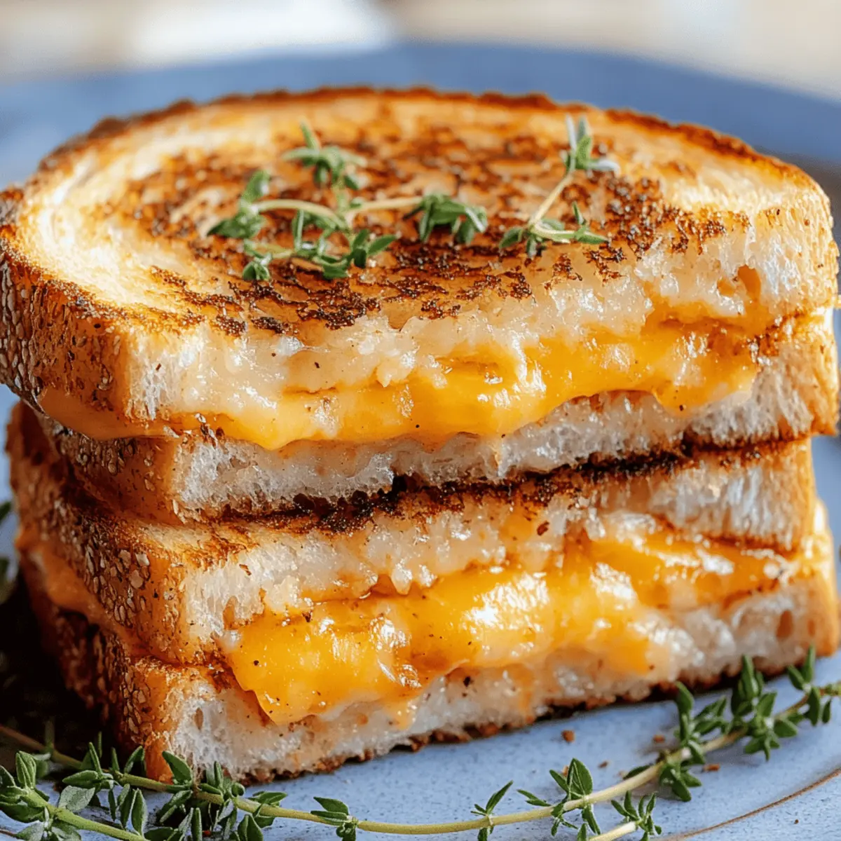 Air Fryer Grilled Cheese