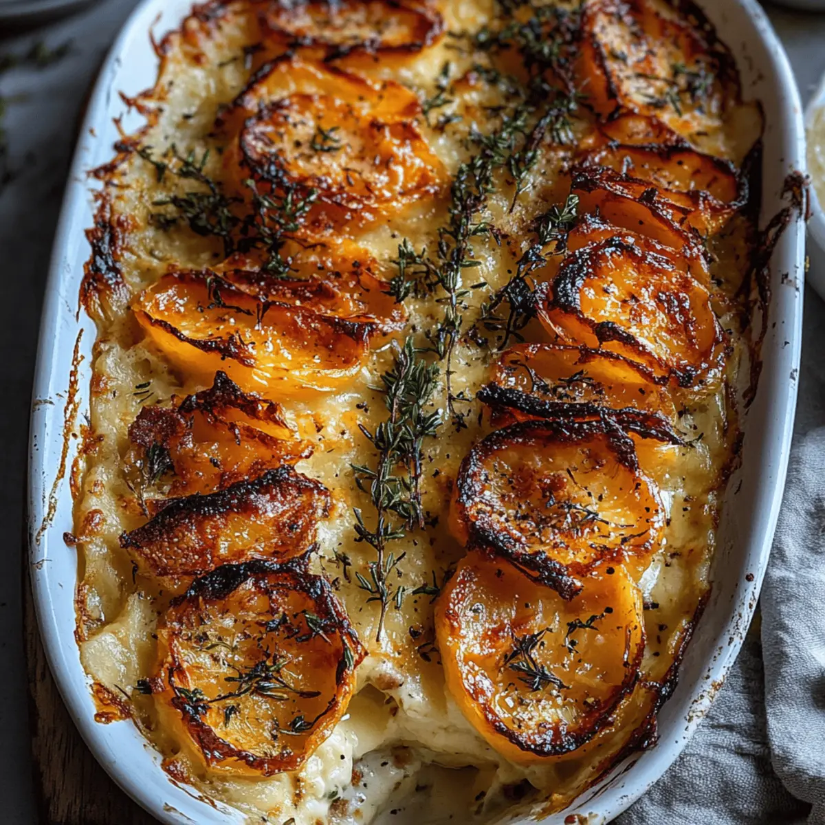 Cheesy Root Vegetable Gratin