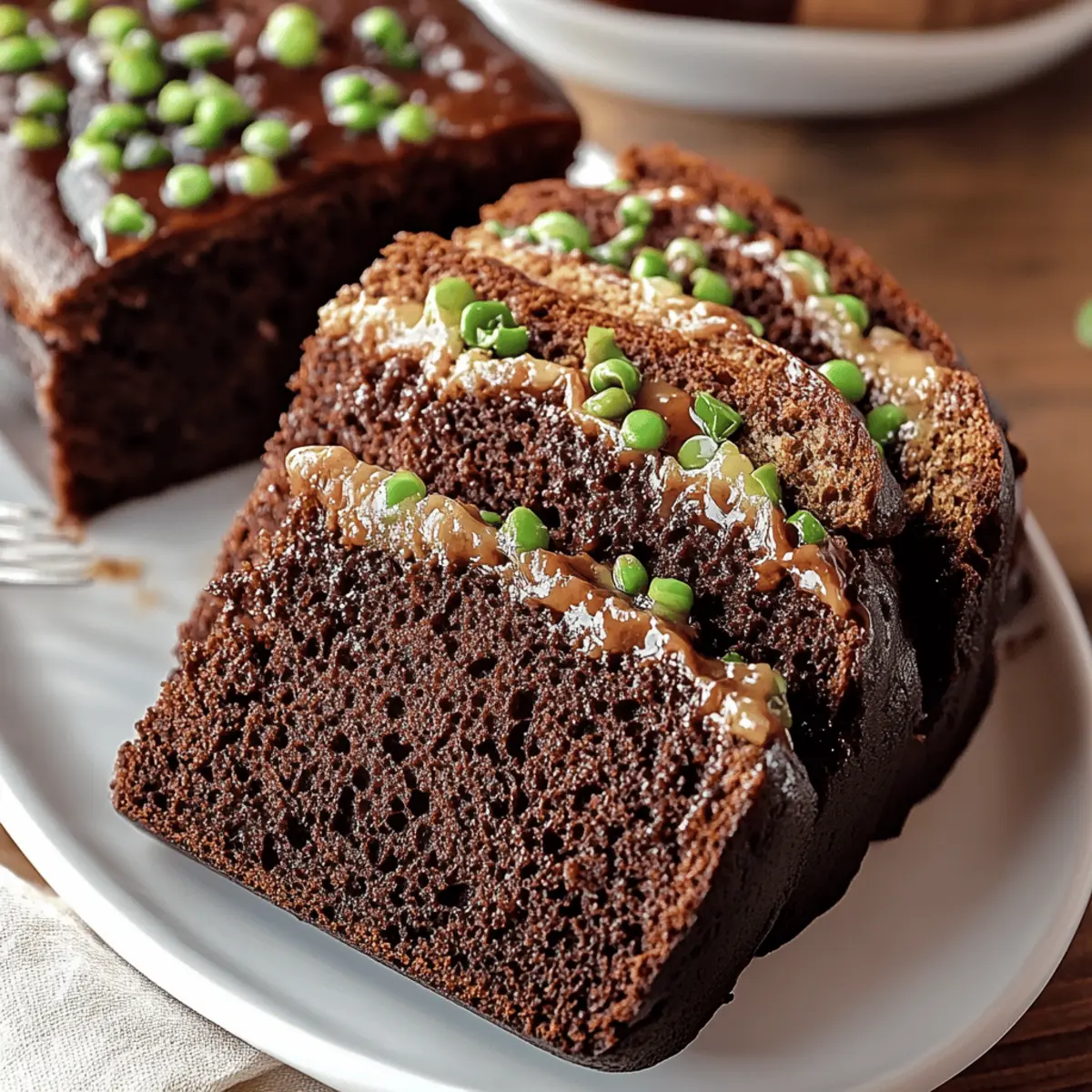 Double Chocolate Zucchini Bread