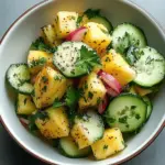 Pineapple Cucumber Salad