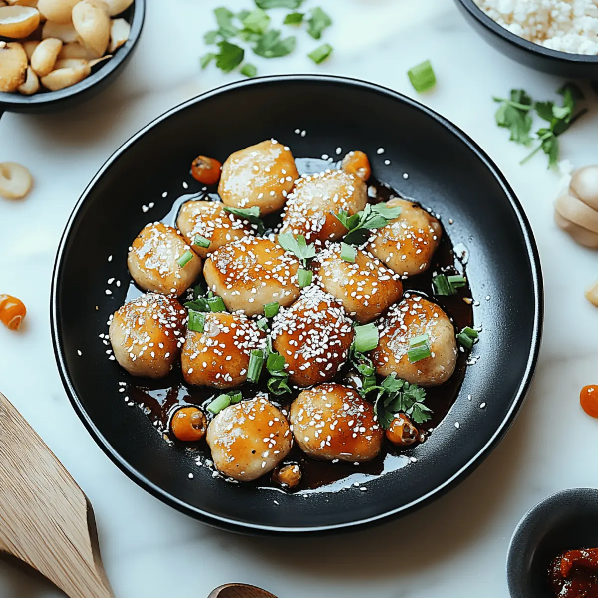 Crispy Chinese Honey Garlic Chicken