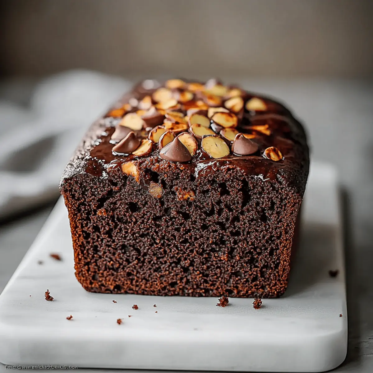 Double Chocolate Banana Bread