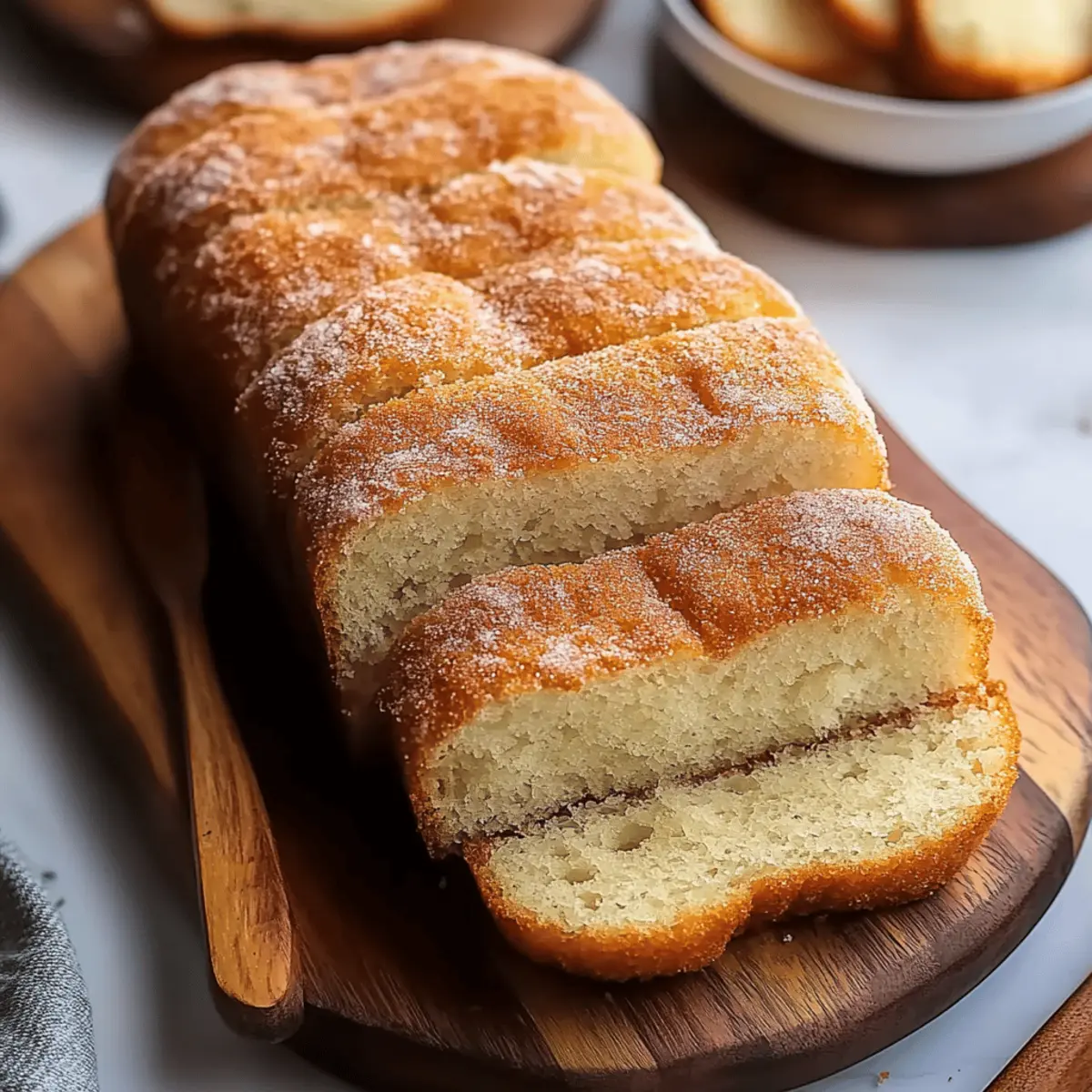 Cinnamon Sugar Donut Bread