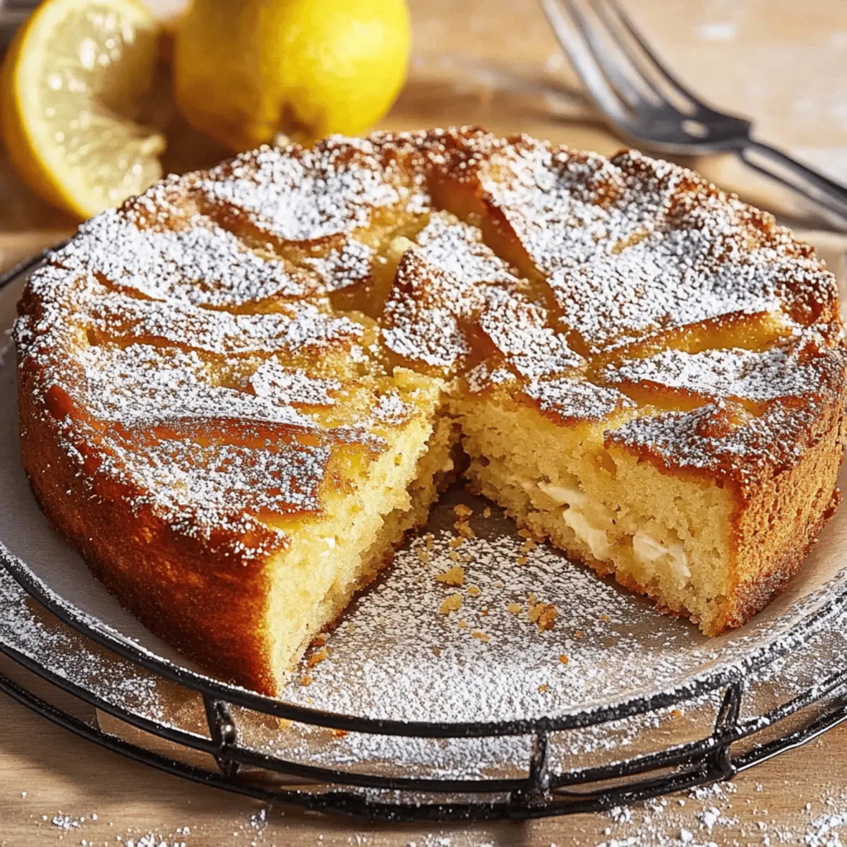 Pear and Almond Cake