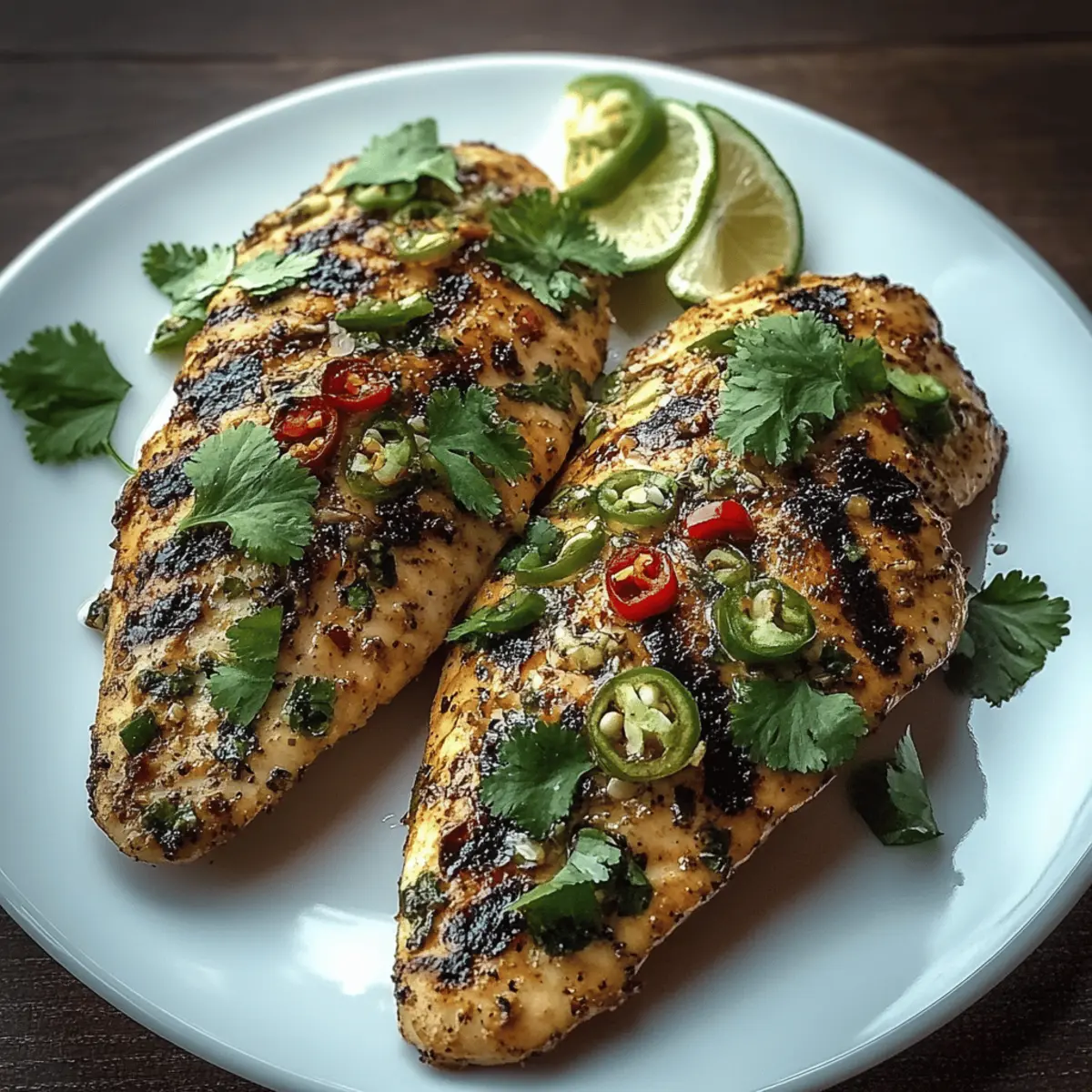 Spicy Grilled Jalapeno Chicken