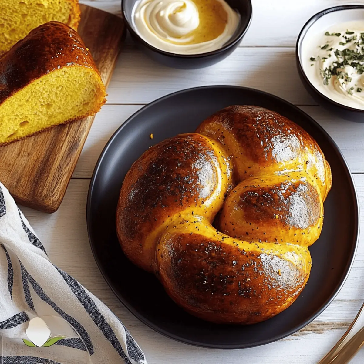 Pumpkin Challah