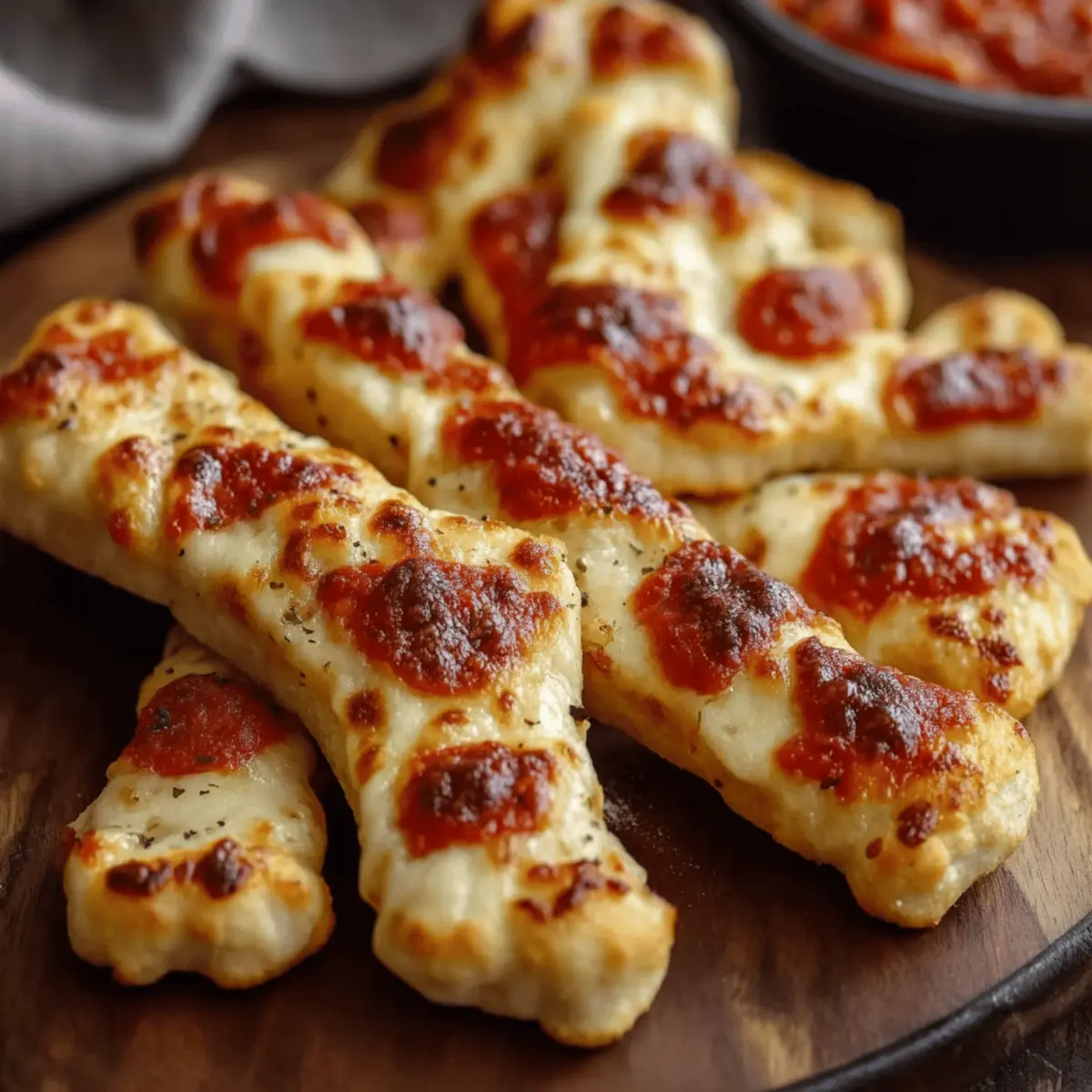 Cheesy Halloween Breadstick Bones
