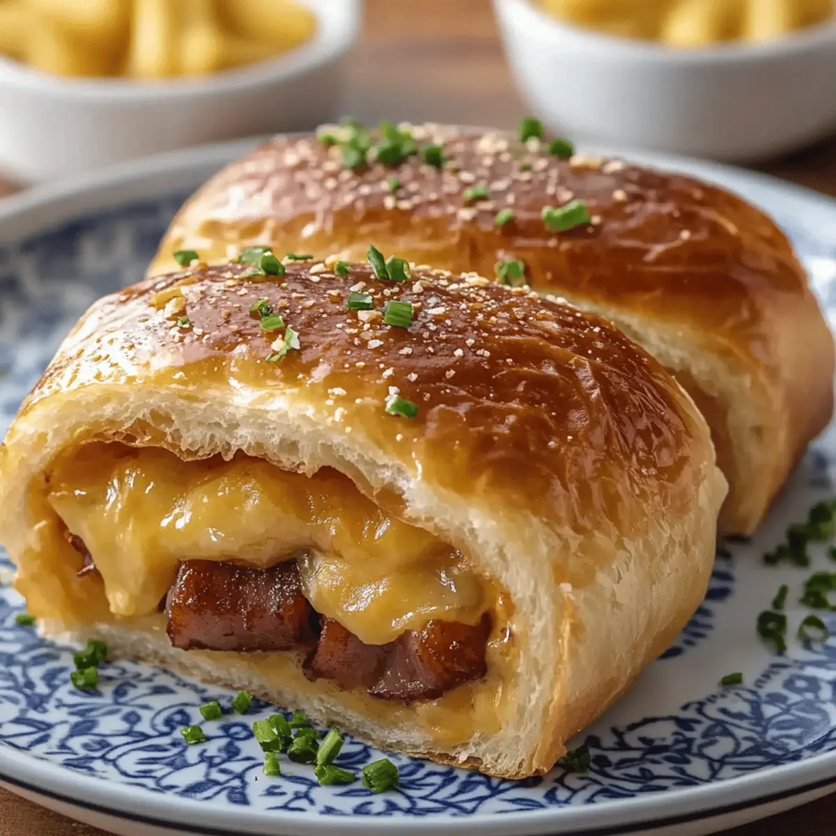 Sausage Egg Breakfast Roll-Ups