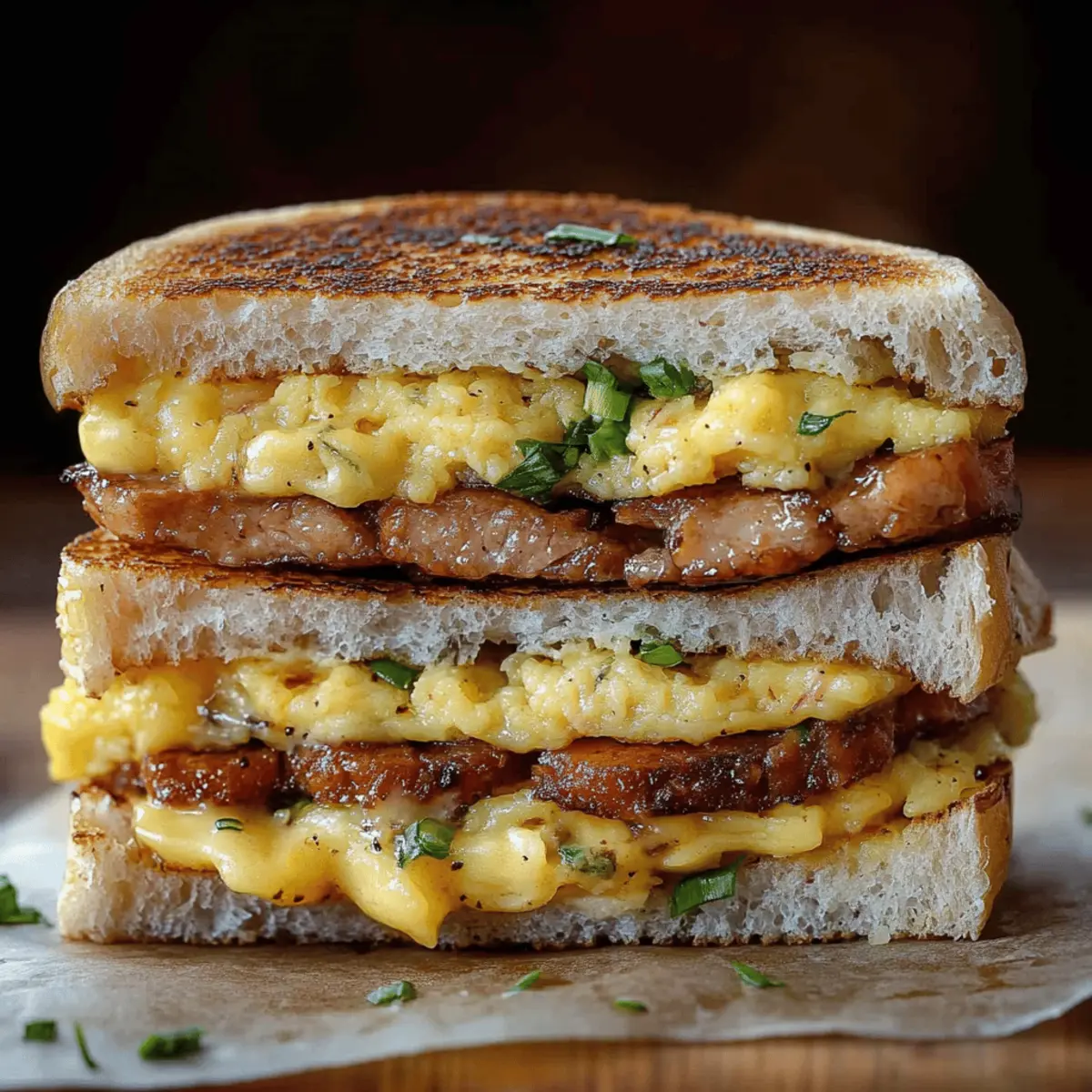 Breakfast Club Sandwich