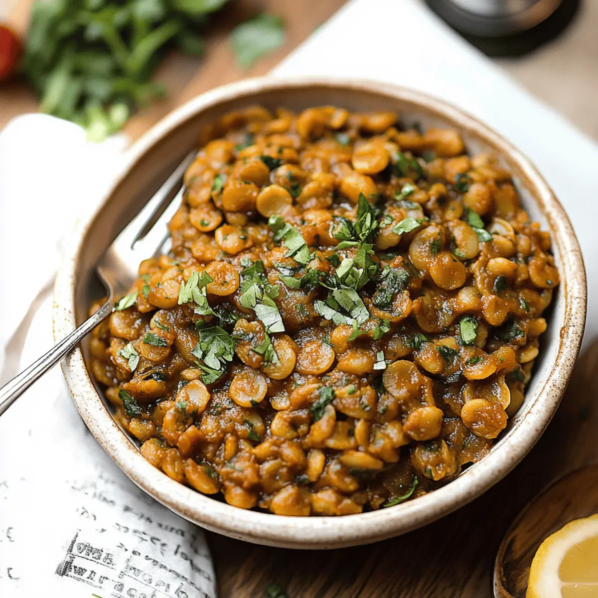 One Pot Lentils