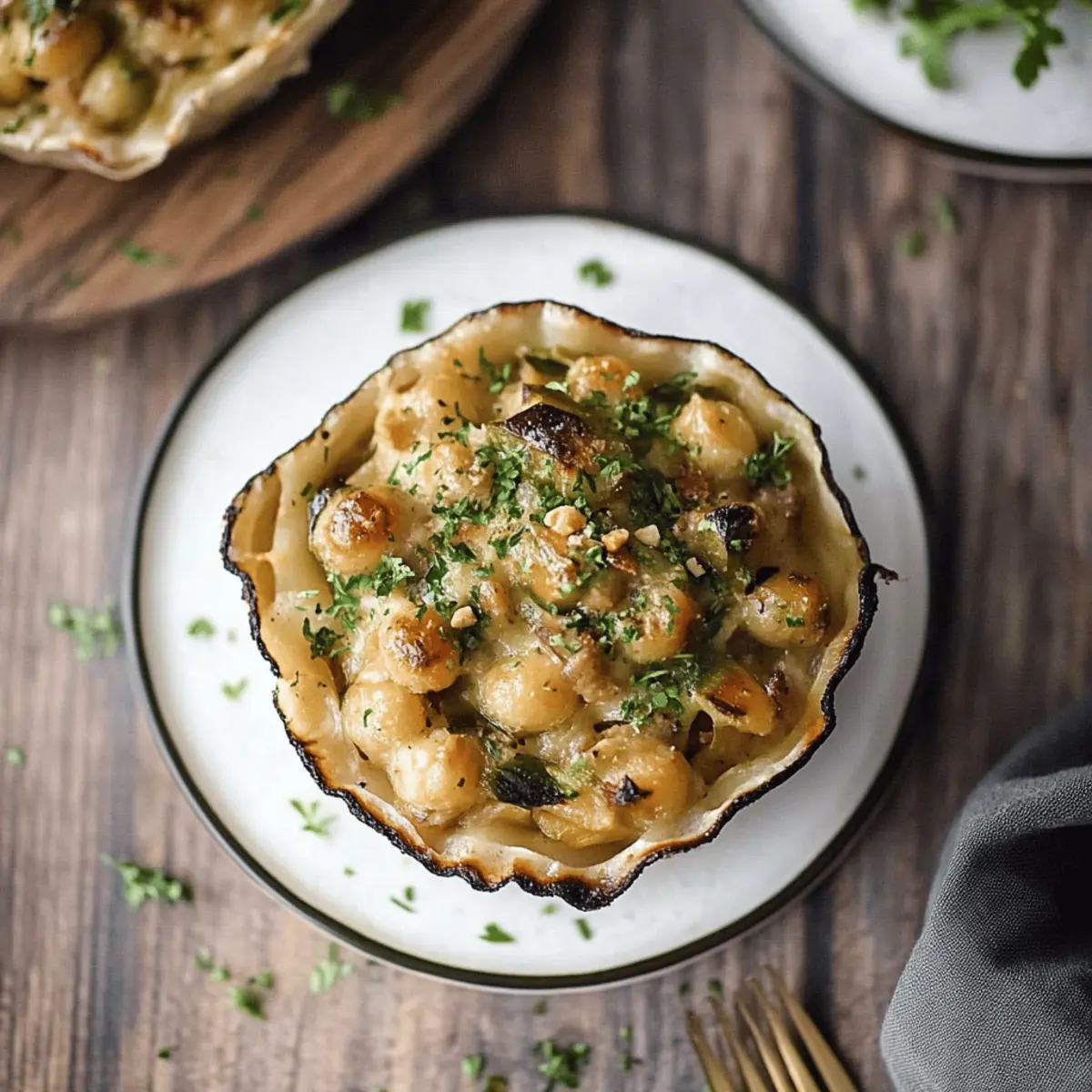 Curried Chickpea Stuffed Acorn Squash