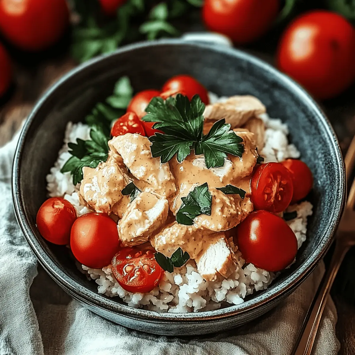 Coconut Chicken Rice Bowl