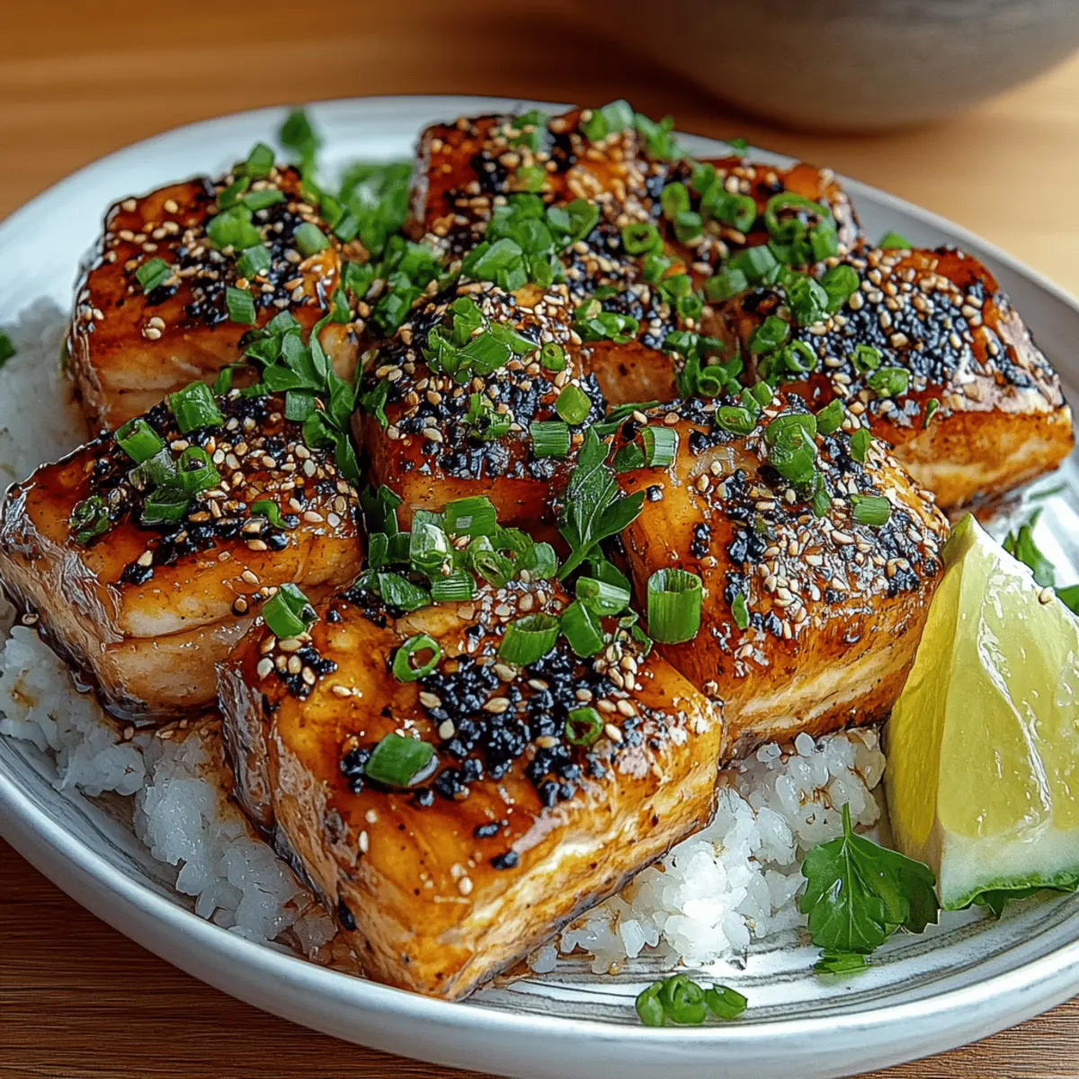 Broiled Miso Salmon