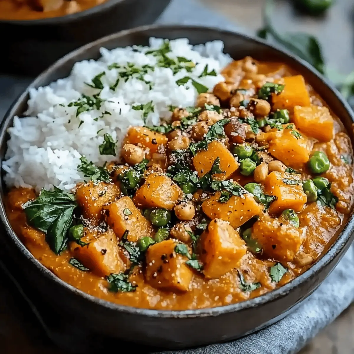 Sweet Potato and Chickpea Curry