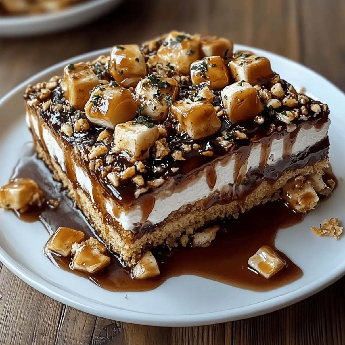 No-Bake S’mores Lasagna