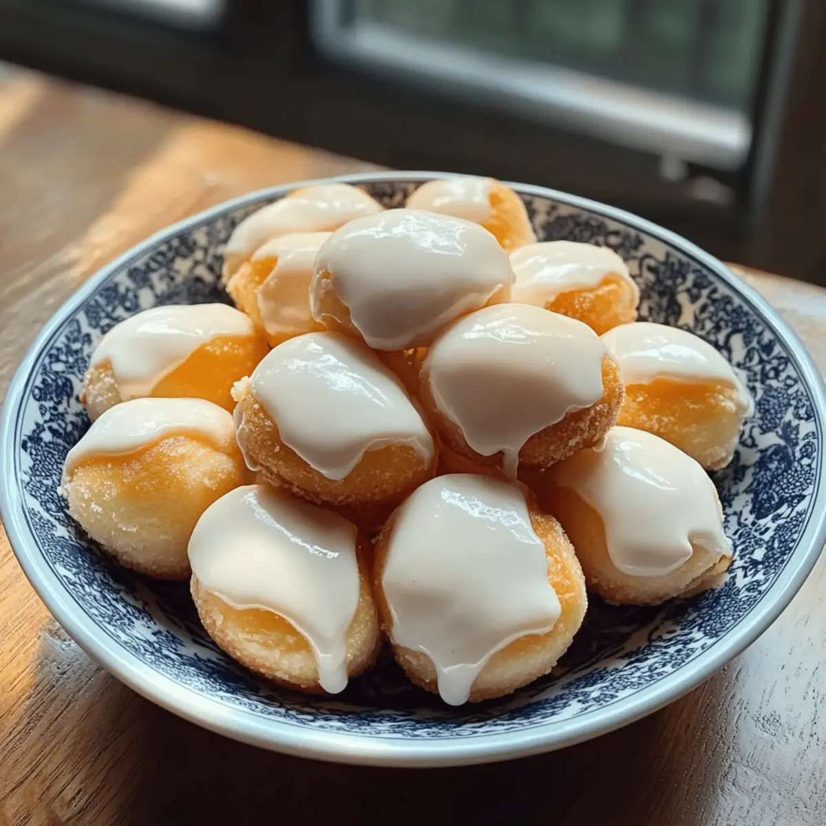 Glazed Lemon Donut Holes