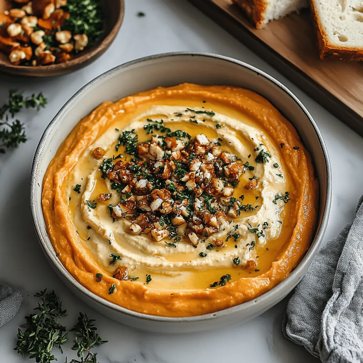 Pumpkin Whipped Feta Dip