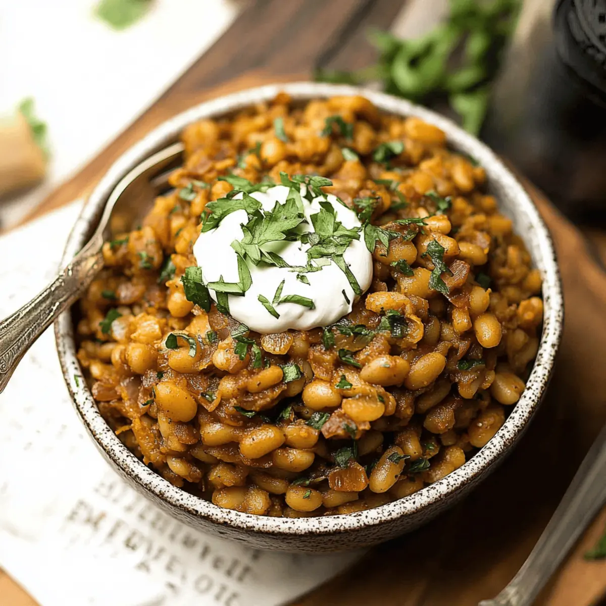 One Pot Lentils