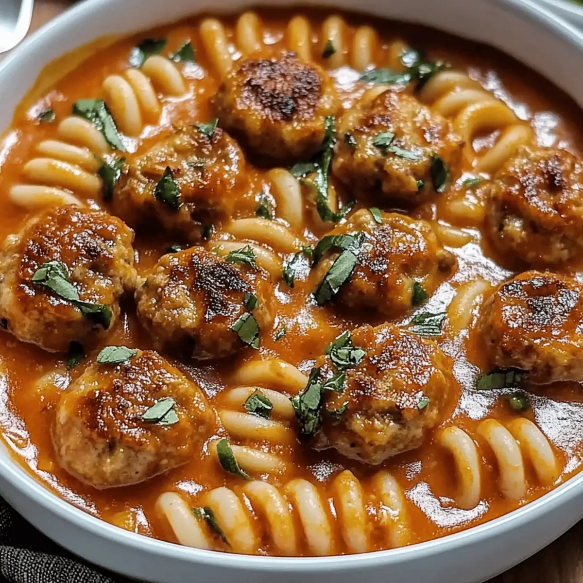 Italian Meatball Soup