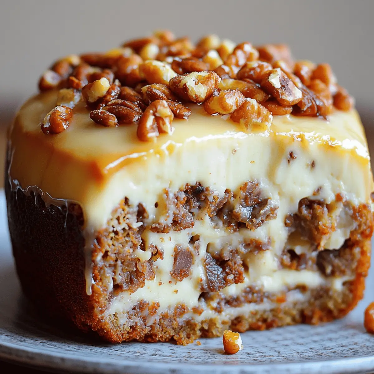 Carrot Cake Cheesecake