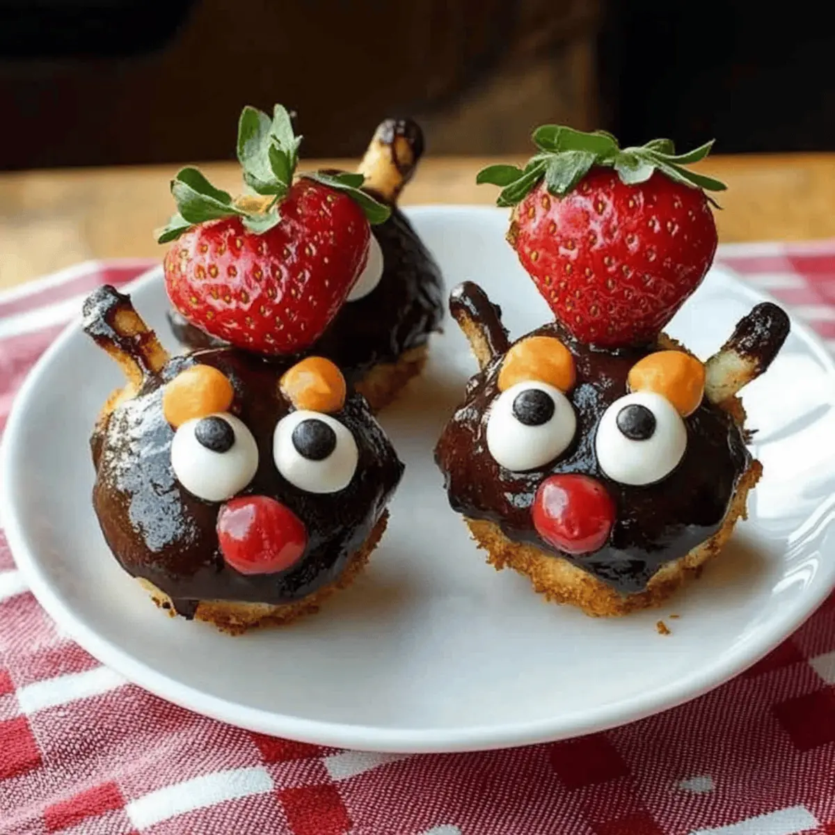 Reindeer Chocolate Covered Strawberries