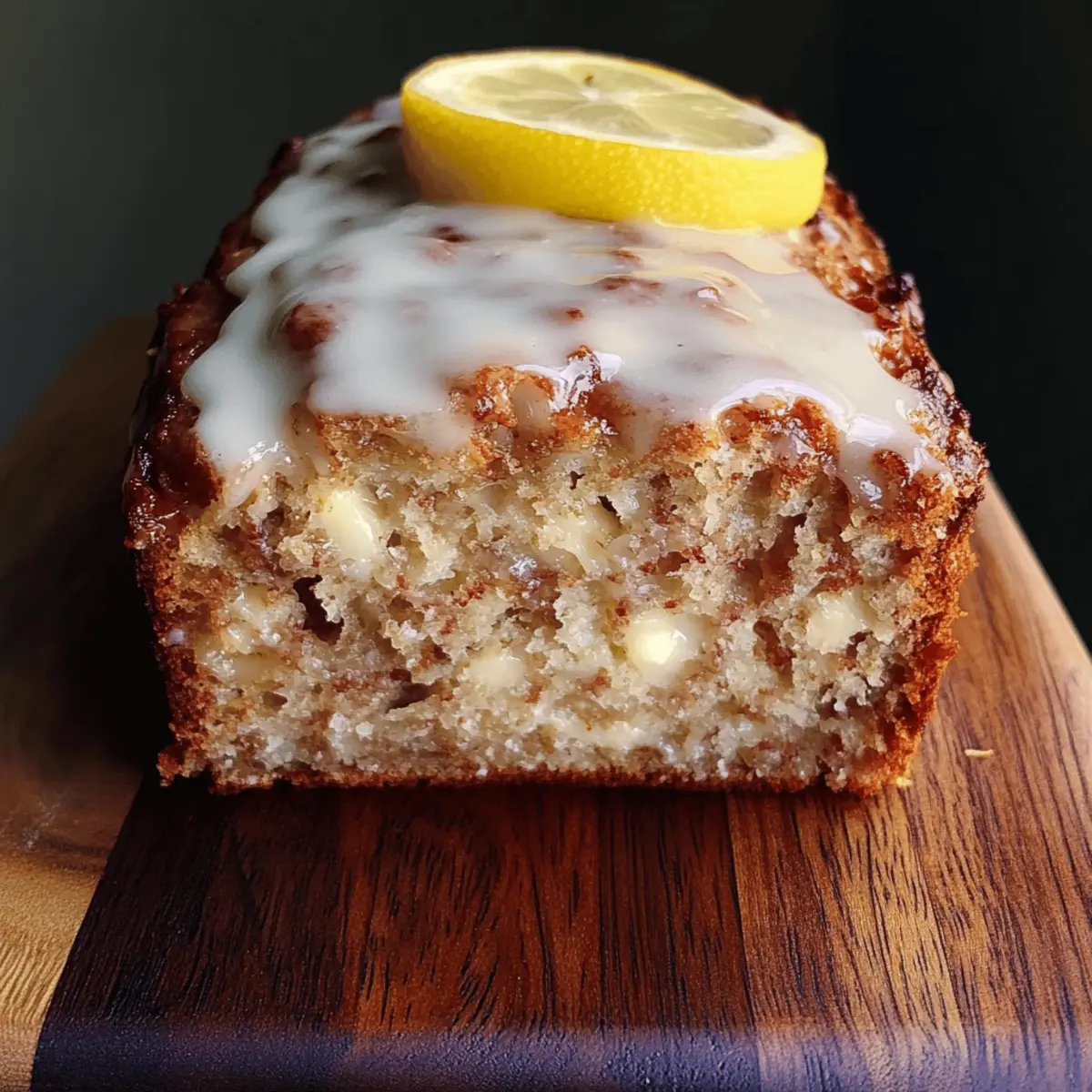 Cinnamon Roll Banana Bread