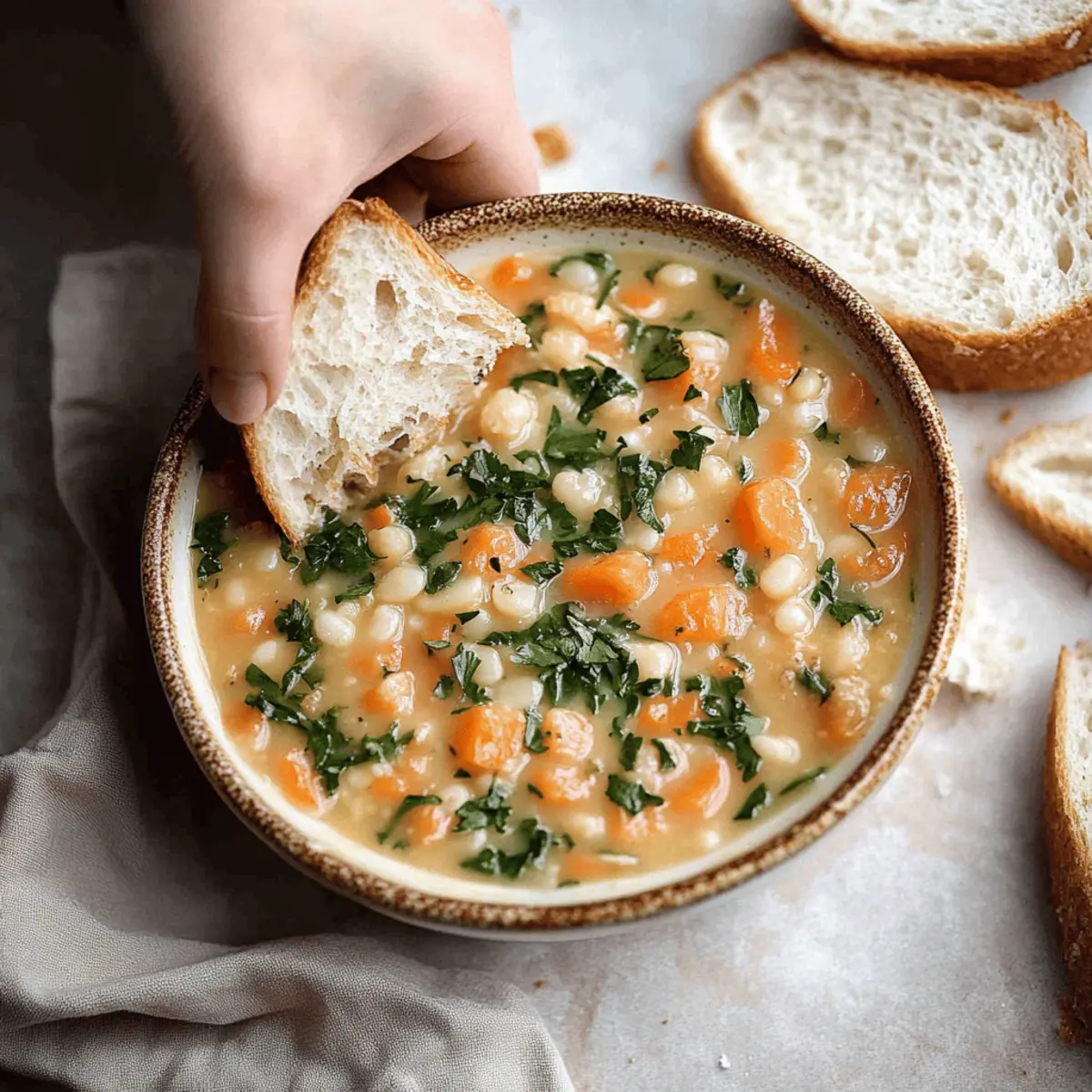 White Bean Soup with Kale