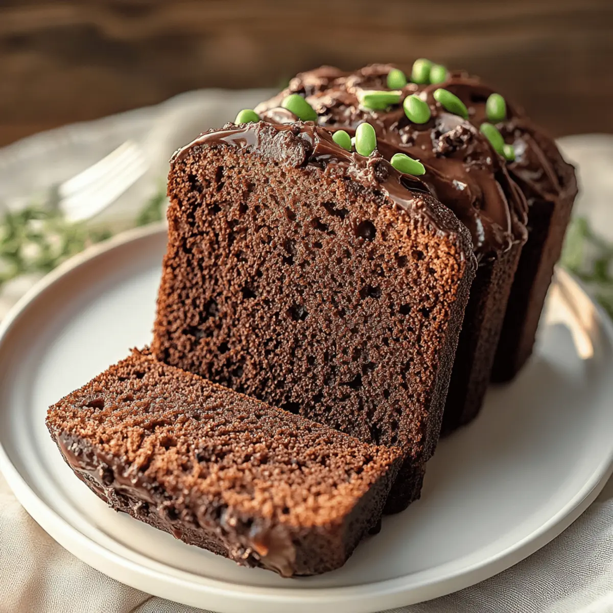 Double Chocolate Zucchini Bread