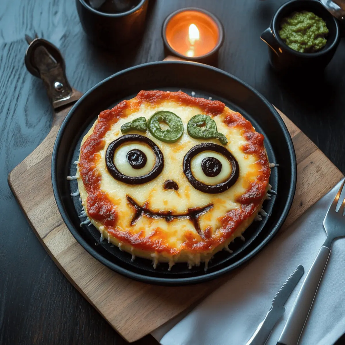 Monster Mash Pizza Dip