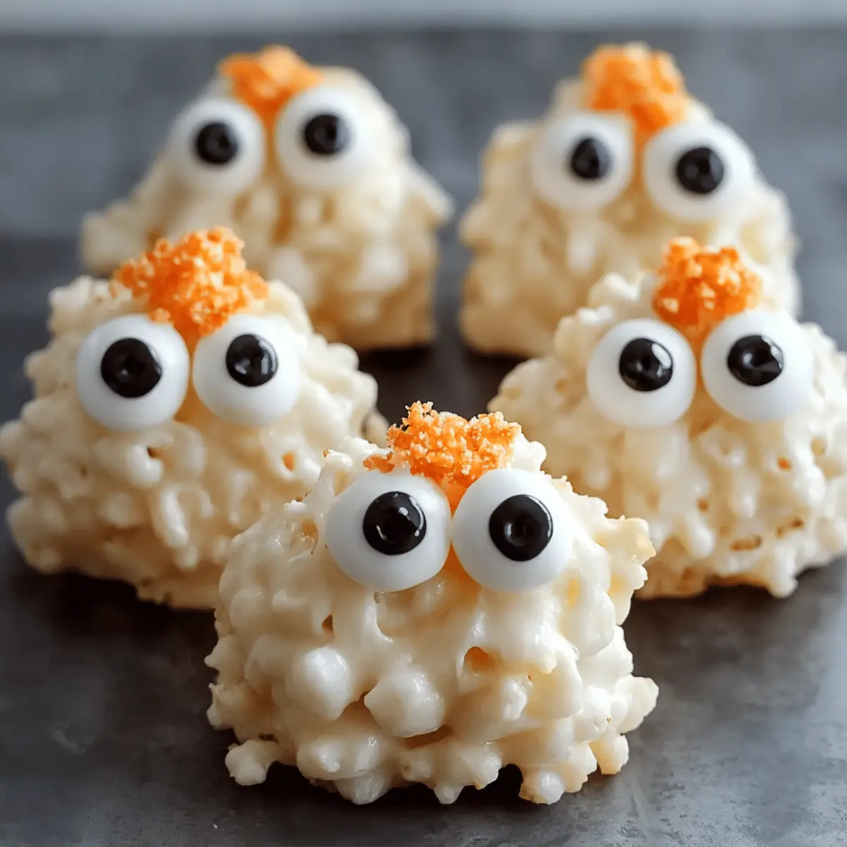Ghost Popcorn Balls