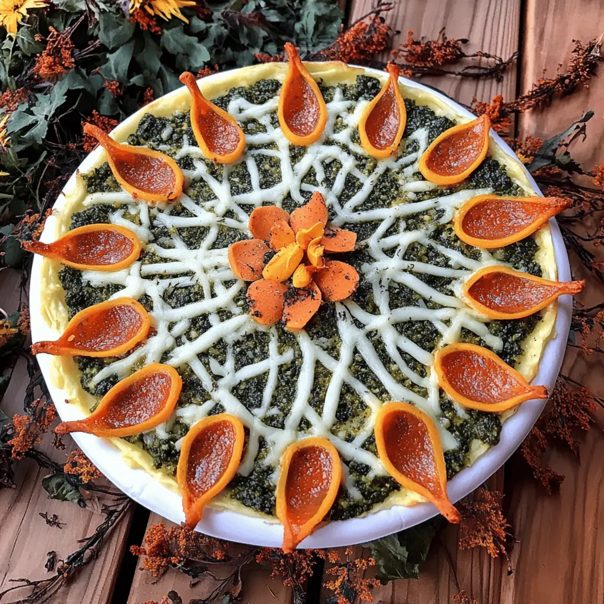 Halloween Taco Dip