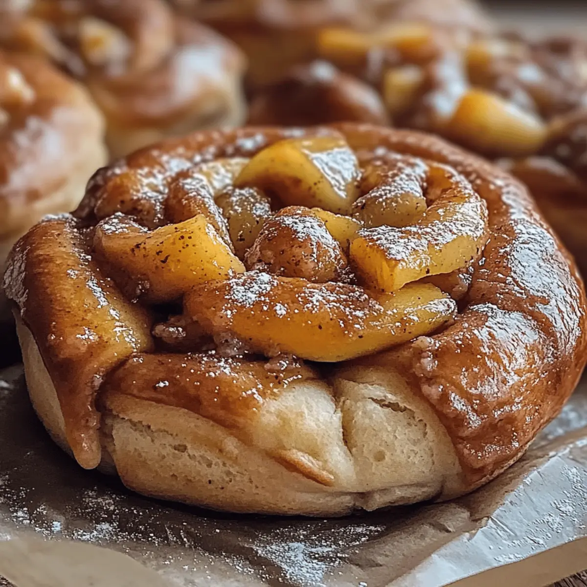 Vegan Apple Cinnamon Buns