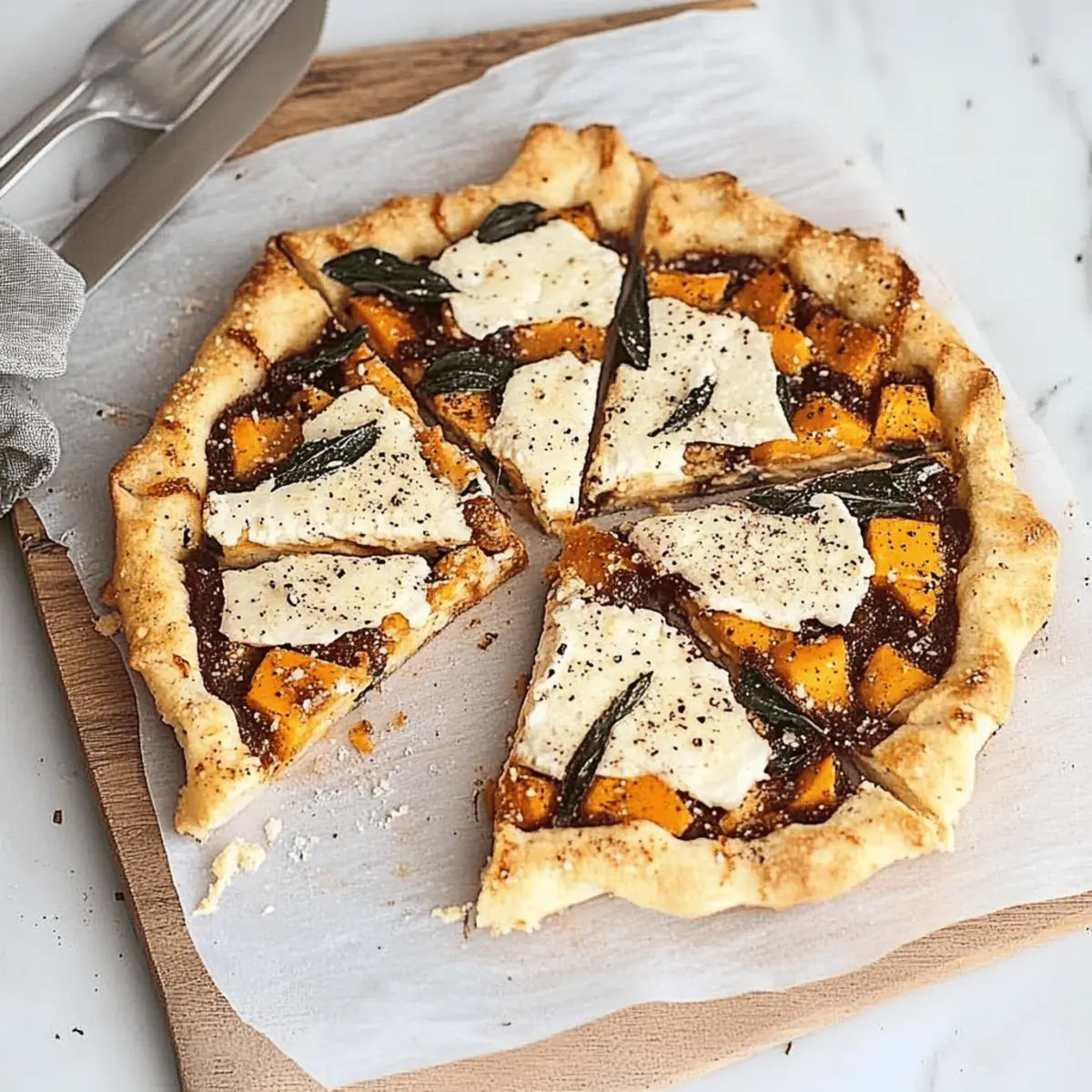 Butternut Squash Galette