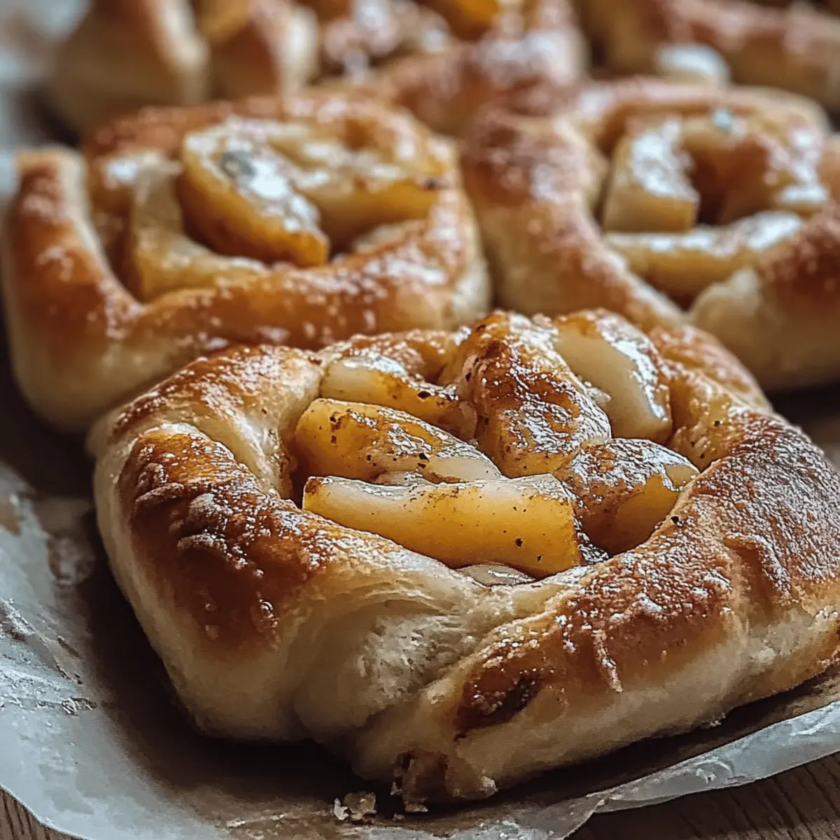 Vegan Apple Cinnamon Buns