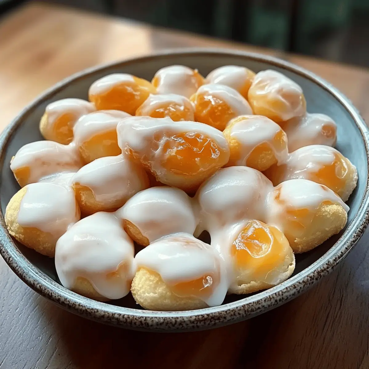 Glazed Lemon Donut Holes