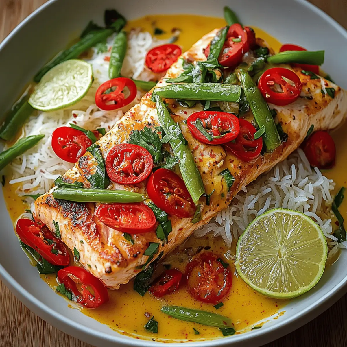 Coconut Curry Salmon