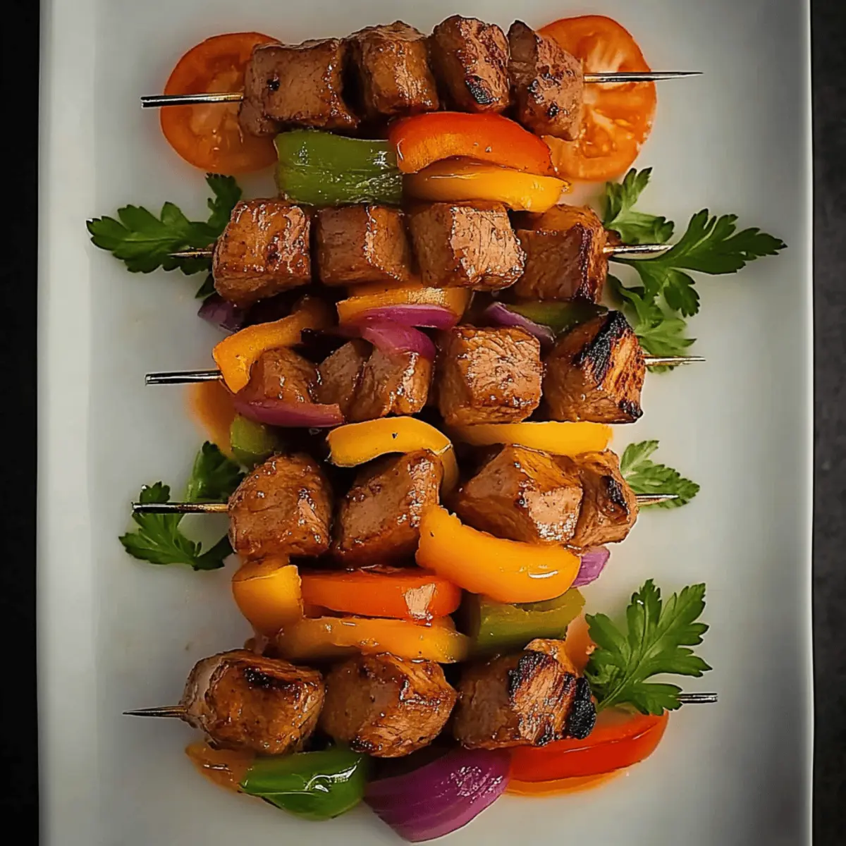 Fajita Steak Kabobs