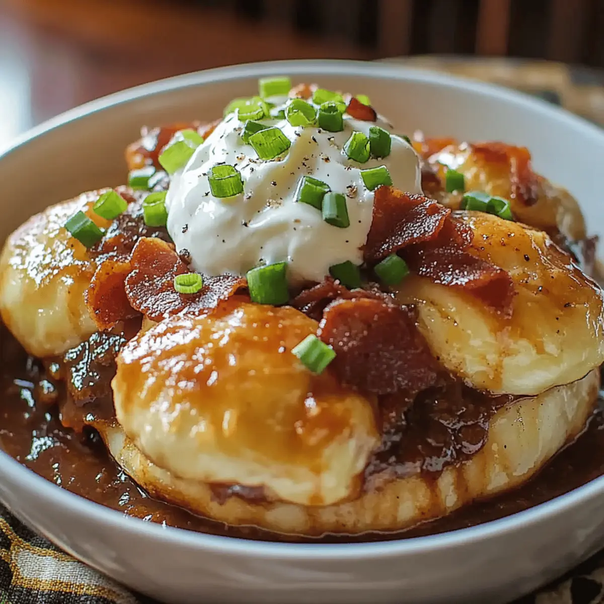 Mississippi Mud Potatoes