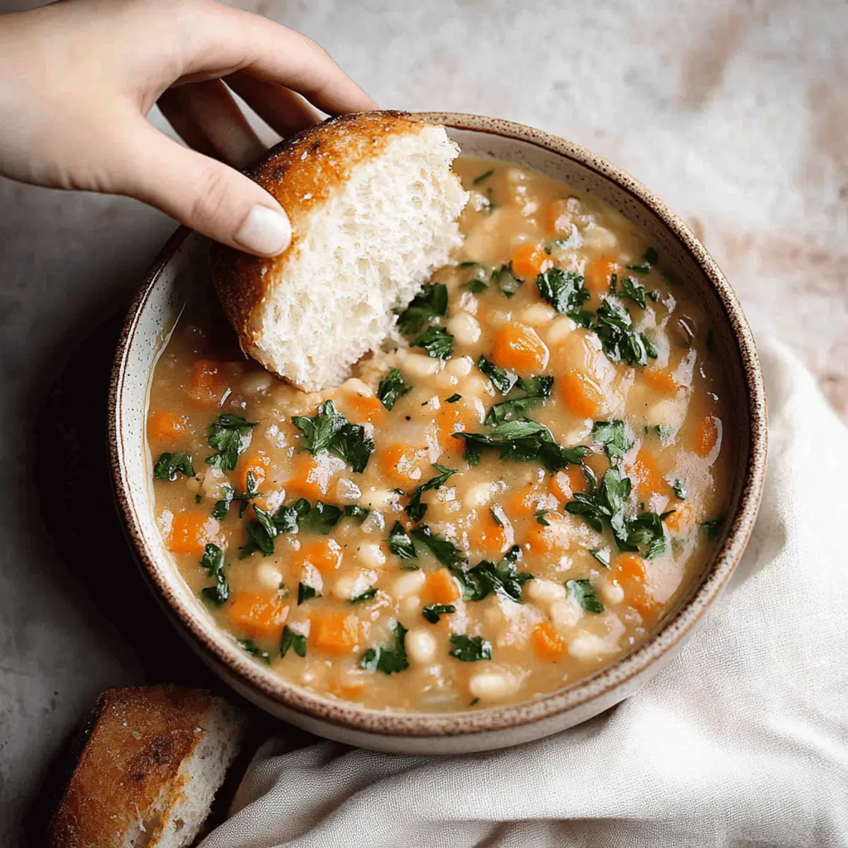 White Bean Soup with Kale