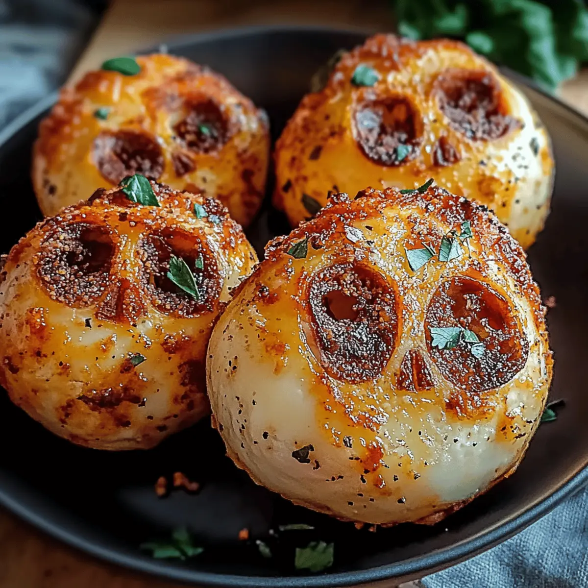 Spooky Skull Potatoes