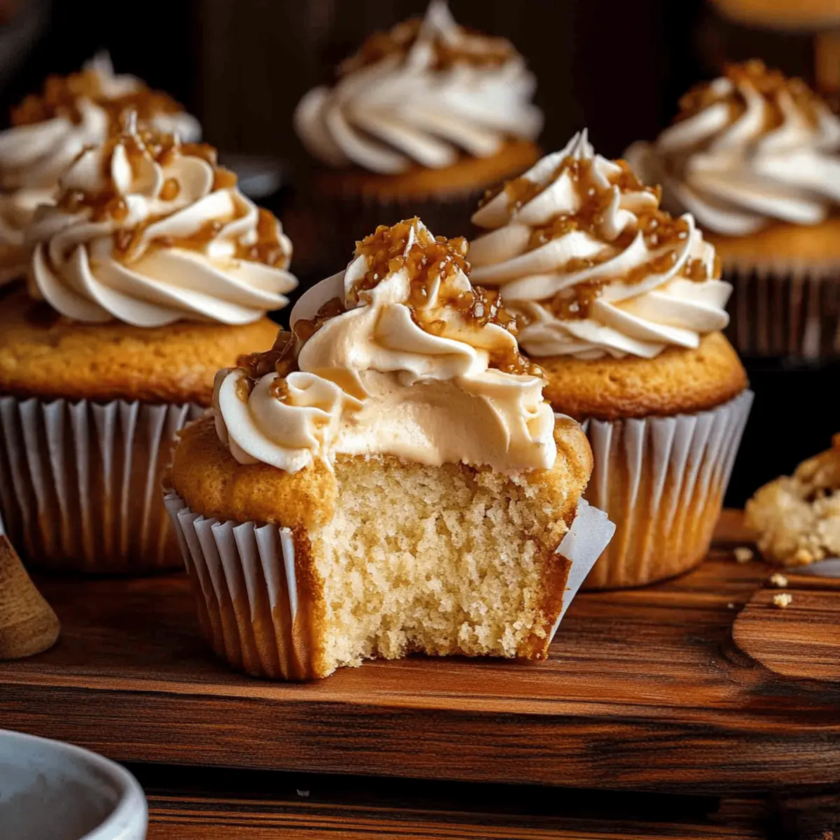 Butterbeer Cupcakes