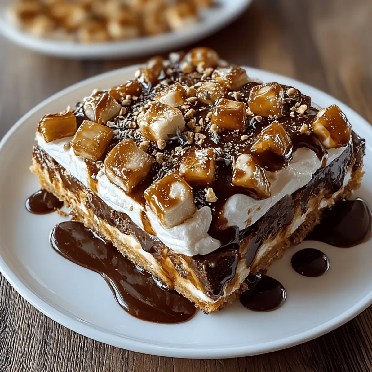 No-Bake S’mores Lasagna