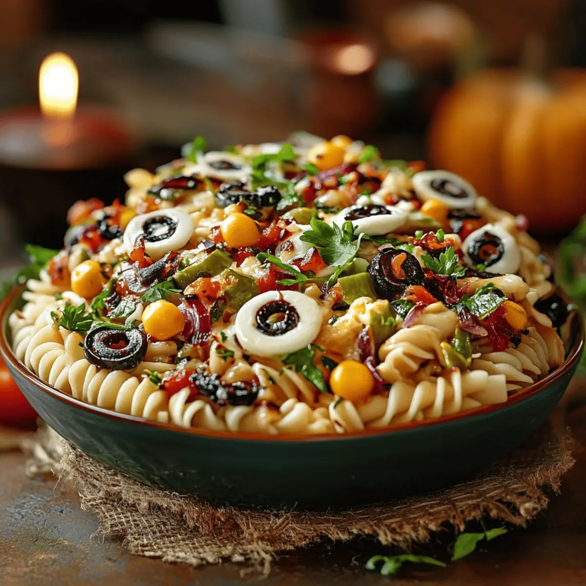 Eyeball Pasta Salad