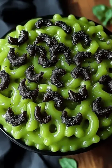 Halloween Monster Mac and Cheese