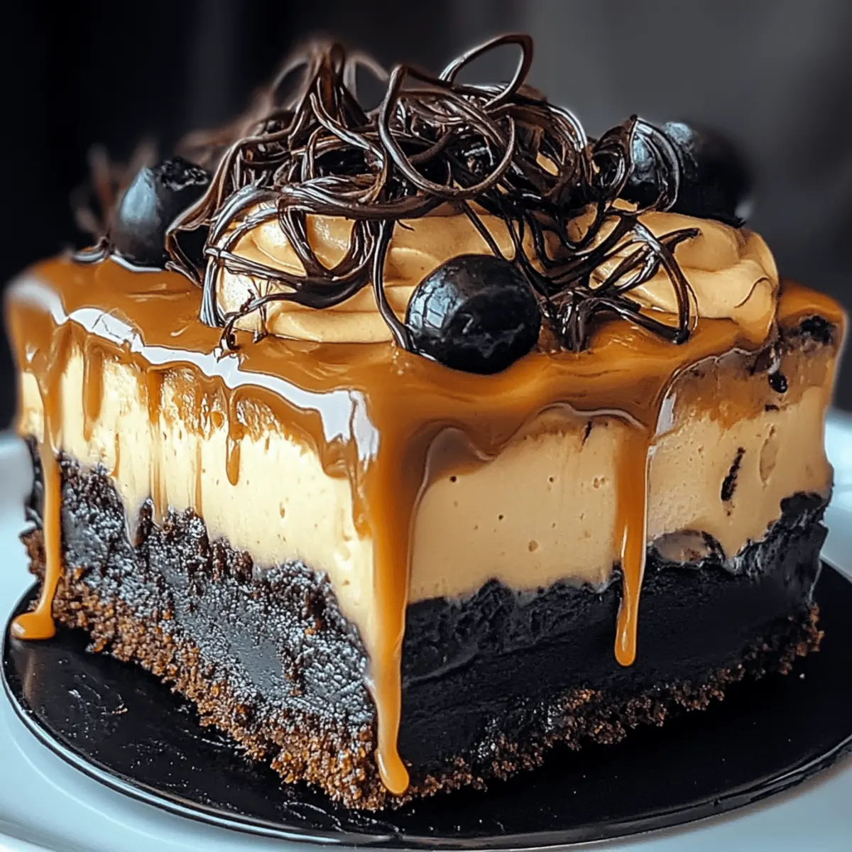 Milky Way Caramel Cheesecake Brownies