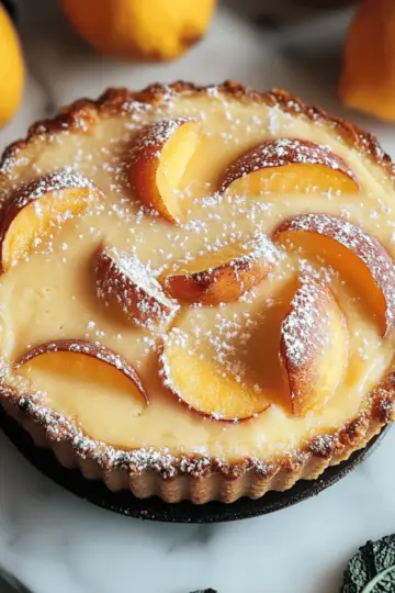 Fresh Peach Cake