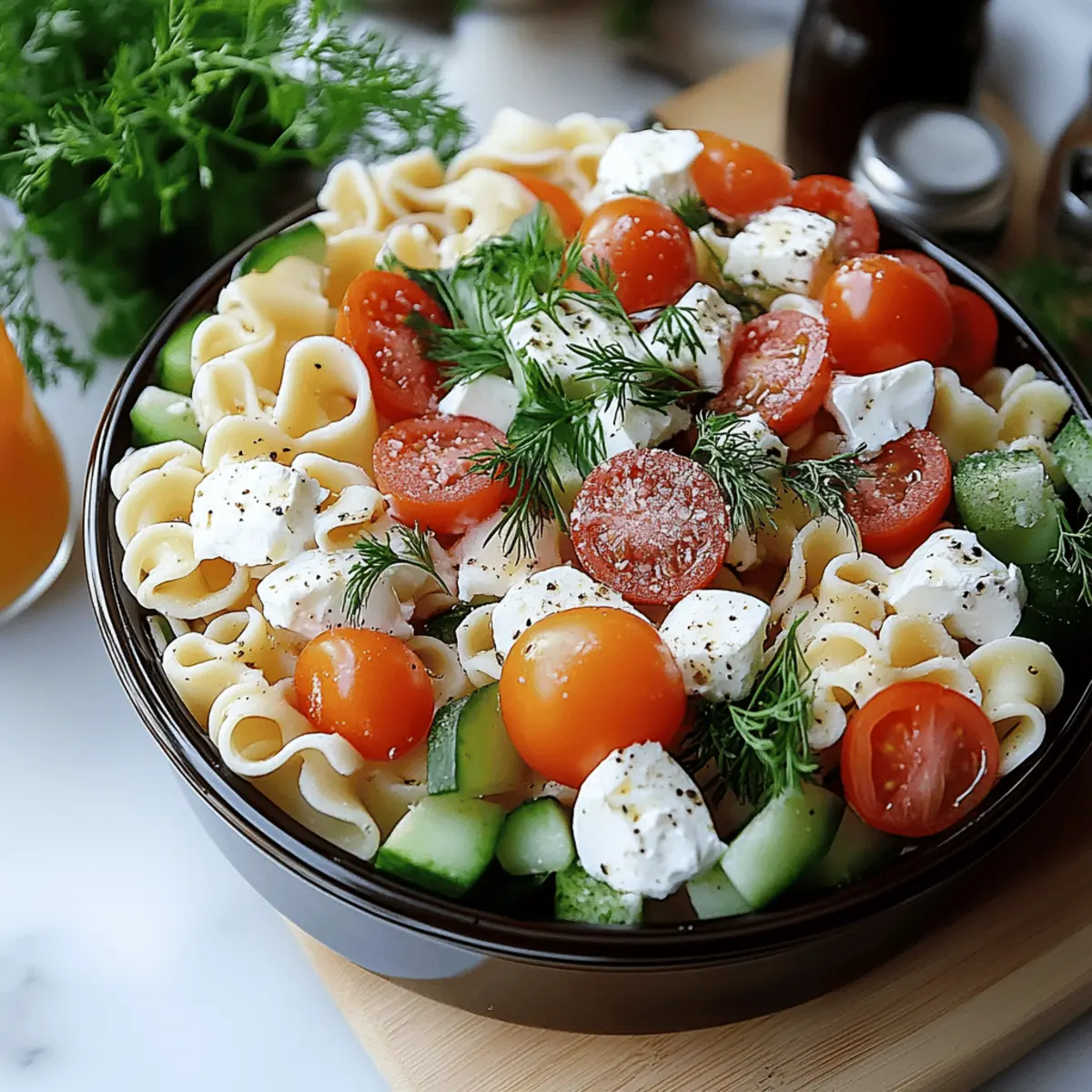 Layered Pasta Salad