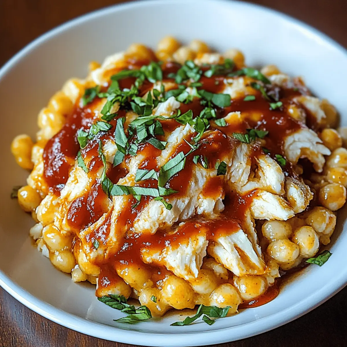 BBQ Chicken Mac and Cheese